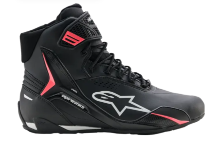 Women's motorcycle boots ALPINESTARS STELLA FASTER-4 DS BLACK/GRAY/CORAL