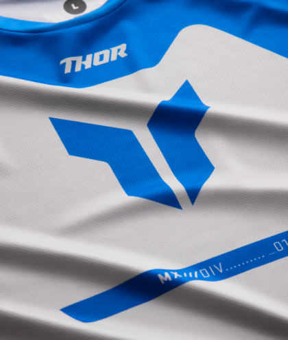 Φανέλα Motocross THOR RIDEMODE MENACE ΜΠΛΕ