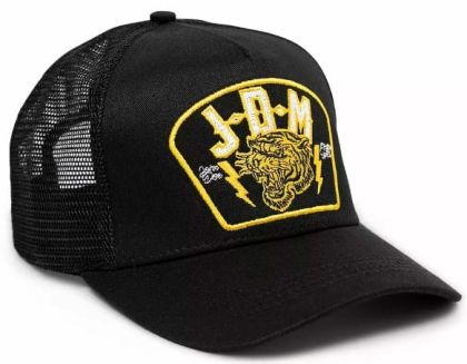 Pălărie JOHN DOE TRUCKER TIGER BK/YL