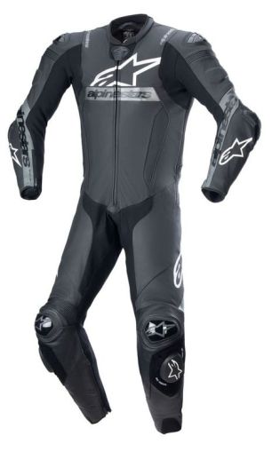 ALPINESTARS Jachetă din piele Missile Ward 1 buc. Negru/Gri