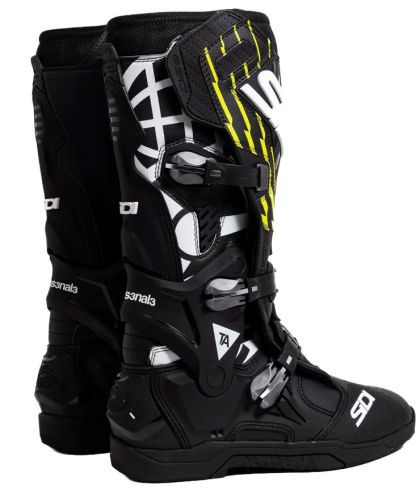 Мотокрос/ендуро ботуши SIDI CROSSAIR The Arsenale Black Neon