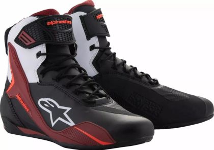 Μπότες μοτοσυκλέτας ALPINESTARS FASTER-4 BK/WH/DK RD