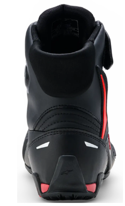 Ghete moto ALPINESTARS FASTER-4 DS NEGRU/RIO ROȘU/FLUO