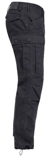 Motorcycle jeans JOHN DOE CARGO MONO BK/BK LONG