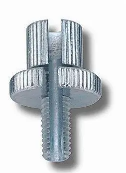 DOMINO CABLE ADJUSTER M6 SILVER adjusting nut