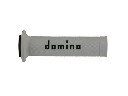 Λαβές DOMINO A010 χωρίς βάφλες, λευκές με μαύρο χρώμα