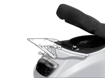 Kit de montare pentru cutii SHAD TOP MASTER PIAGGIO LX50/125 05-08