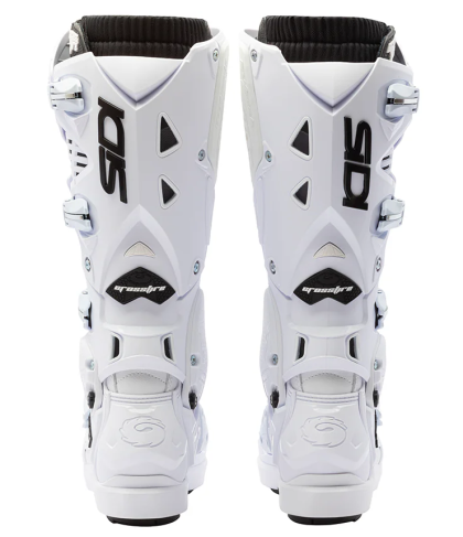 Ghete motocross SIDI CROSSFIRE 3 SRS ALB/NEGRU