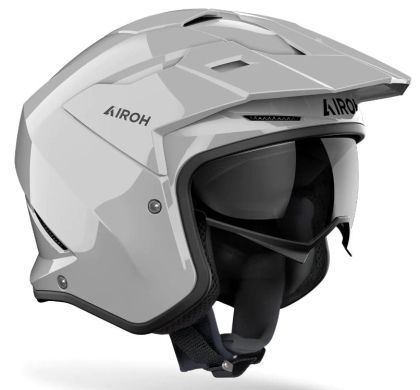 Κράνος σκούτερ AIROH Kombakt Concrete Grey Gloss