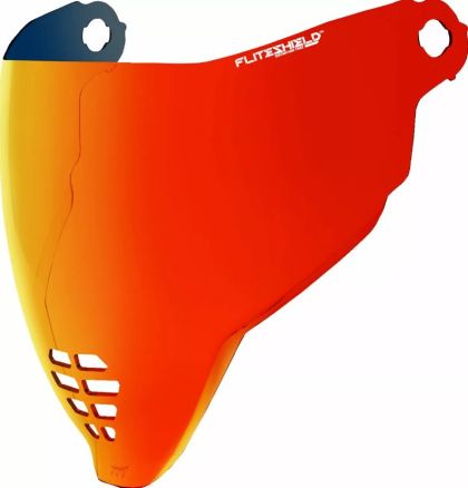 Helmet visor ICON AIRFLITE CALYPSO RED
