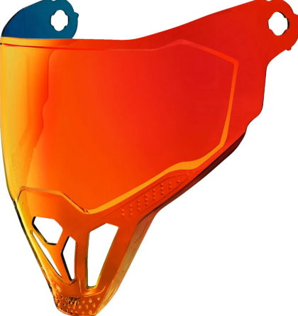 Helmet visor ICON AIRFLITE FORCE CALYPSO RED