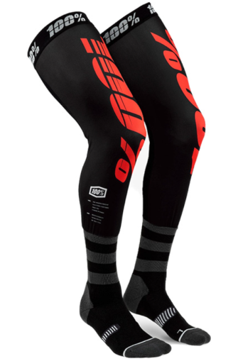 Mотокрос/вело чорапи 100% REV BLACK/RED