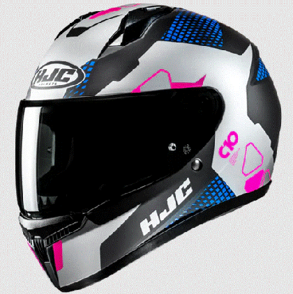 Helmet HJC C10 Aspa BLUE/PINK MC28SF