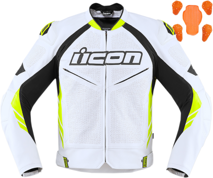 Μπουφάν μοτοσικλέτας ICON HYPERSPORT2 PRIME HI-VIZ