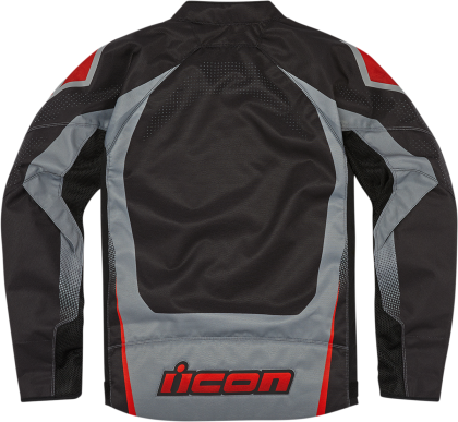 Υφασμάτινο μπουφάν μοτοσικλέτας ICON HOOLIGAN ULTRABOLT - BLACK