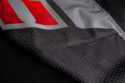 Υφασμάτινο μπουφάν μοτοσικλέτας ICON HOOLIGAN ULTRABOLT - BLACK