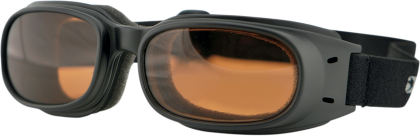 Ochelari de protecție BOBSTER PISTON BLACK/AMBR