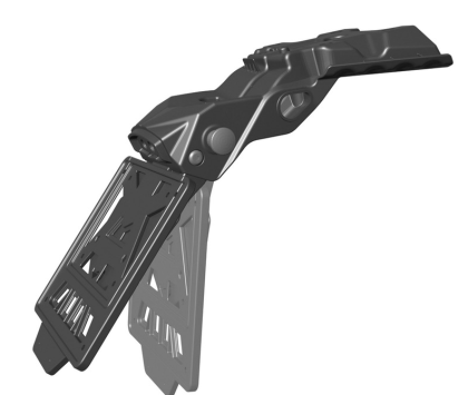 Стойка за номер RACETECH T7 Revolution Integra Taillight YAMAHA Tenere 700 19-24