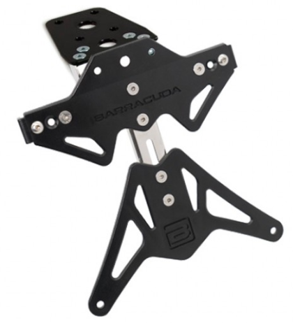 Suport plăcuță de înmatriculare BARRACUDA REGLABIL Yamaha YZF-R6 (2006-2016)