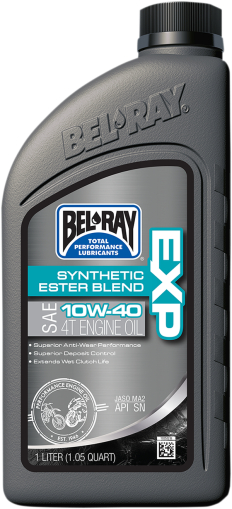 Масло BEL-RAY EXP Synthetic Ester Blend 4T 10W-40 1L
