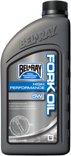 Масло BEL-RAY High-Performance Fork Oil 5W  - 1 Литър