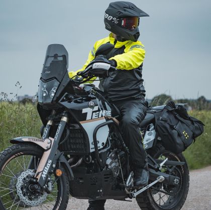 Дъждобран Modeka FLEX DRY Black/yellow