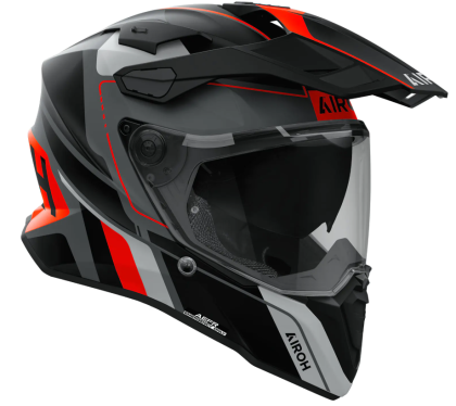 Κράνος AIROH COMMANDER 2 SKIP ΠΟΡΤΟΚΑΛΙ ΜΑΤ