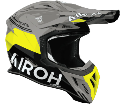Мотокрос каска AIROH AVIATOR ACE 2 FURY YELLOW GLOSS