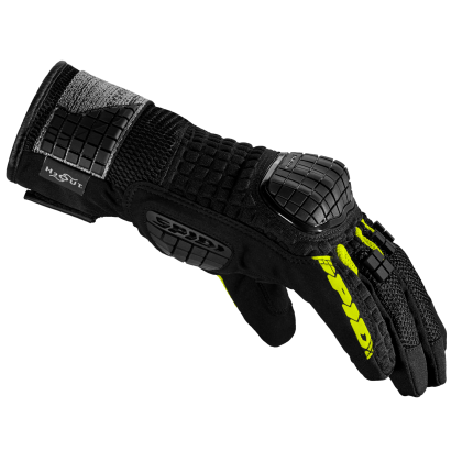 Motorcycle gloves SPIDI Rainwarrior H2OUT FLUO
