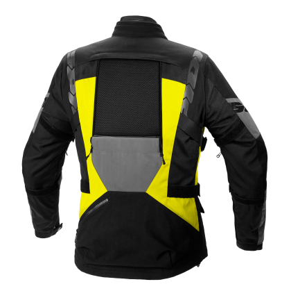 Textile motorcycle jacket SPIDI 4 SEASON EVO Yellow Fluo