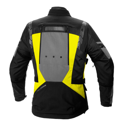 Textile motorcycle jacket SPIDI 4 SEASON EVO Yellow Fluo