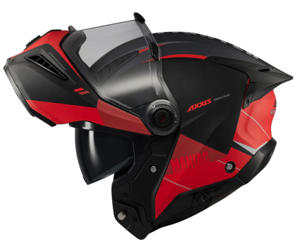 Flip-up helmet AXXIS GHOSTFIGHTER SV MANIAC B5 MATT