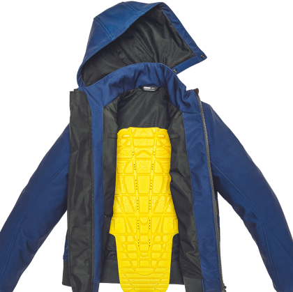 Textile motorcycle jacket SPIDI METROMOVER Black/Blue