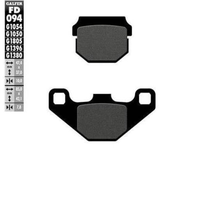 Galfer SCOOTER Εμπρός/πίσω Moto Pads FD094G1050