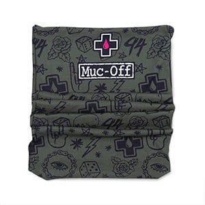 Muc-Off Lightweight Neck Gaiter - Green Punk
