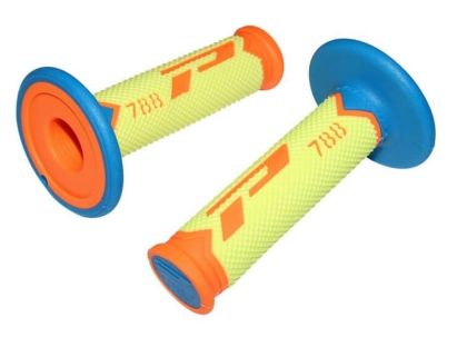 Мотокрос ръкохватки PROGRIP TRIPPLE Density 788 ORANGE/YELLOW/BLUE