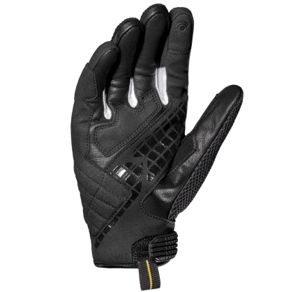 Moto gloves SPIDI G-CARBON BLACK/WHITE