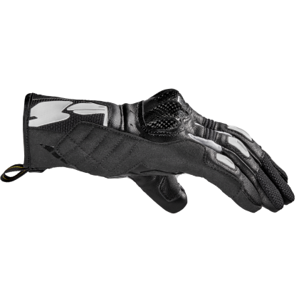 Moto gloves SPIDI G-CARBON BLACK/WHITE