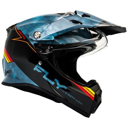 Casca Enduro FLY RACING Trekker Conceal-Slate/Negru/Rosu 2025