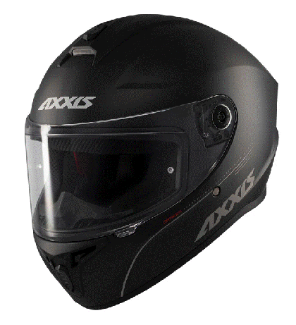 Helmet AXXIS DRAKEN S SOLID A11 MATT BLACK