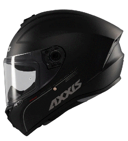 Helmet AXXIS DRAKEN S SOLID A11 MATT BLACK