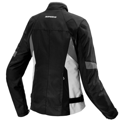 Γυναικείο μπουφάν SPIDI FLASH H2OUT ΜΑΥΡΟ/ΓΚΡΙ/ΛΕΥΚΟ