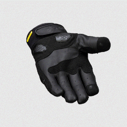 Leather gloves KNOX Urbane Pro Black
