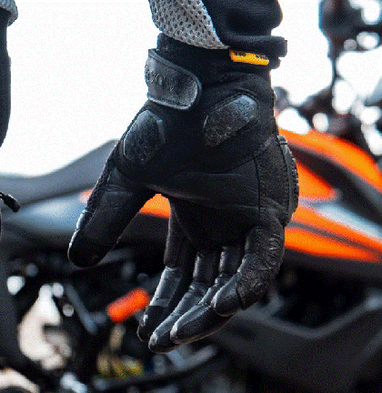 Leather gloves KNOX Urbane Pro Black