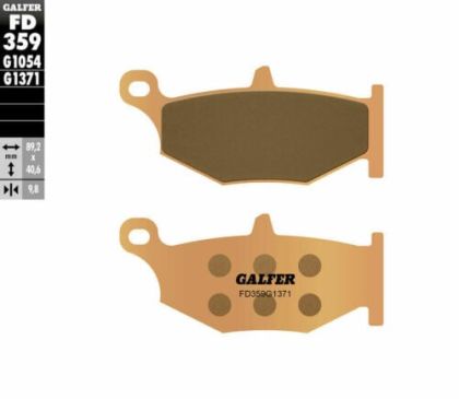 Galfer SINTERED COMPOUND Πίσω Moto Pads FD359G1371