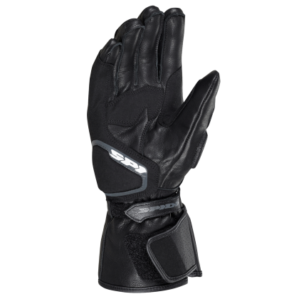 Mănuși de femei din piele pentru motociclete SPIDI STR-6 Negru