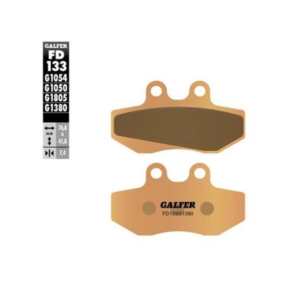 Μπροστινά Moto Pads Galfer SINTERED SCOOTER FD133G1380