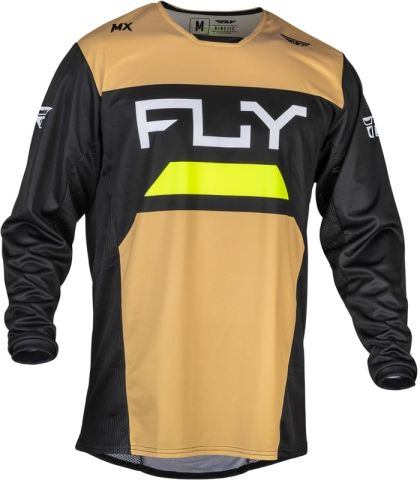 Tricou Motocross FLY RACING Kinetic Reload - Kaki/Negru/Hi-Vis