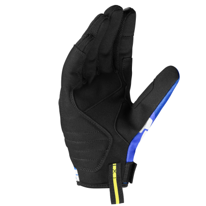 Textile motorcycle gloves SPIDI Flash-KP Tex White/Blue