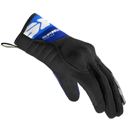 Textile motorcycle gloves SPIDI Flash-KP Tex White/Blue